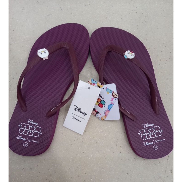 Sandal jepit lucu original Disney Nevada