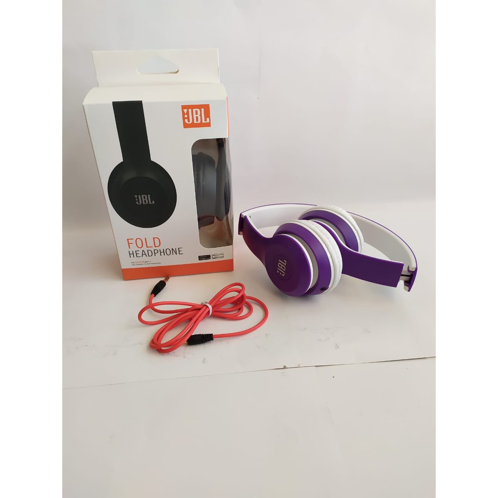 Headphone JBL Fold Comfort Talk Headphone Lipat Gaya