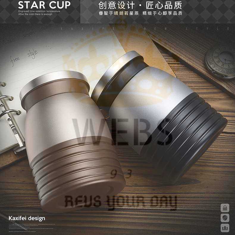 Kaxifei Botol Minum Thermos Vacuum Stainless Steel 280ml