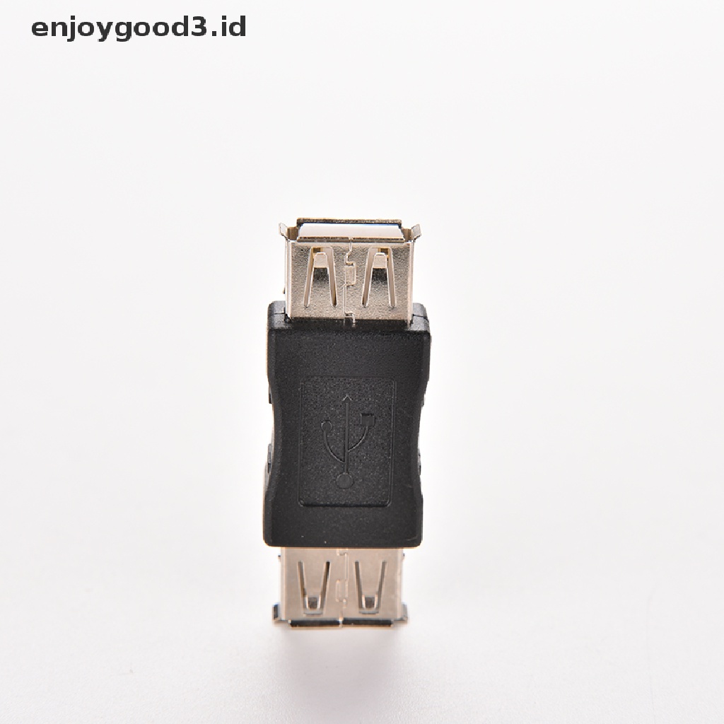 (Rready Stock) Adaptor Konektor Gender Changer USB 2.0 Tipe A Female Ke Female