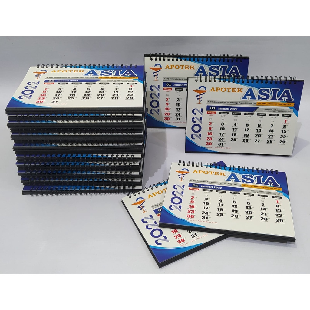 

KALENDER MEJA PREMIUM TAHUN 2022/ KALENDER DUDUK A4 A5 A6 12 HALAMAN, FREE DESAIN