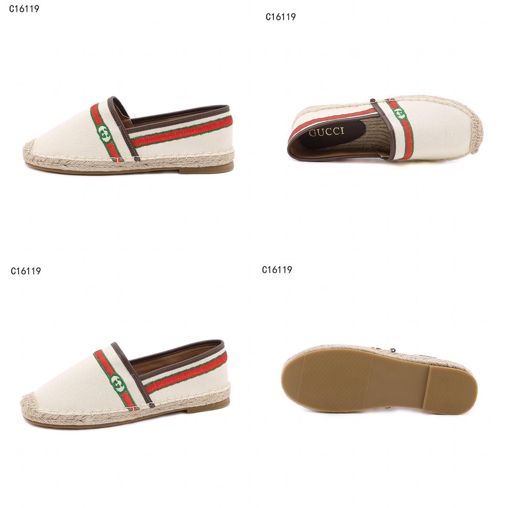 GC  Espadrilles Canvas Flat Shoes C16119 Sepatu Flat &amp; Ballerina Sepatu Wanita