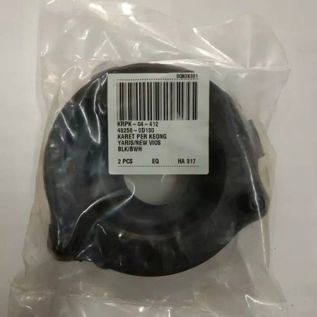 Karet per keong belakang bawah yaris/new vios