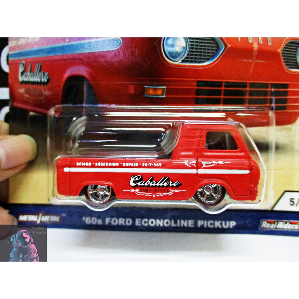 Hot Wheels 60 FORD ECONOLINE PICKUP Shop Trucks FPY86D