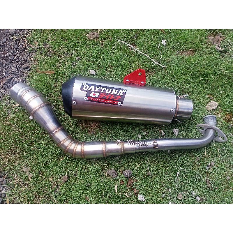 KNALPOT DAYTONA (INLET 50) BEAT MIO VARIO AEROX SCOOPY NMAX PCX LEXI ADV GENIO XRIDE SPACY NEX DLL