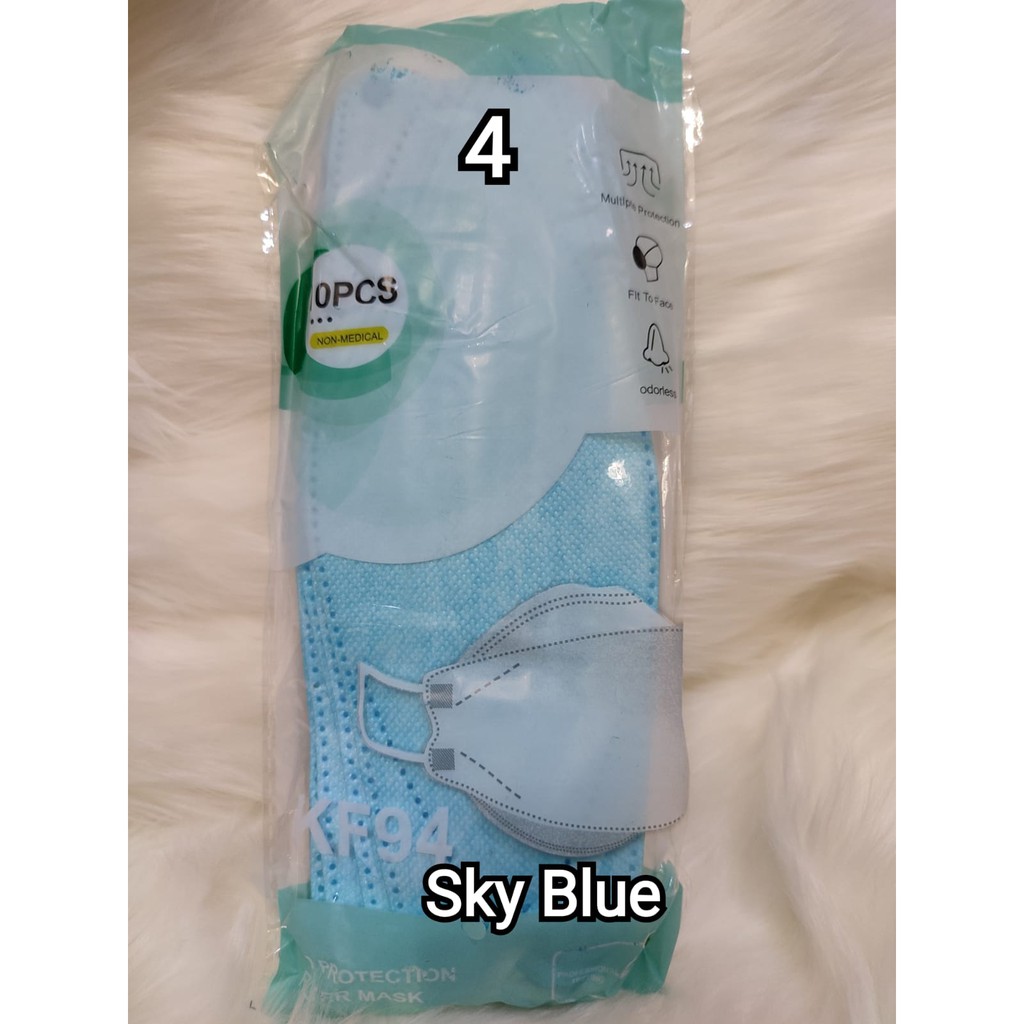 Masker KF94 Korea 4 ply 10 pcs Disposable Mask Murah