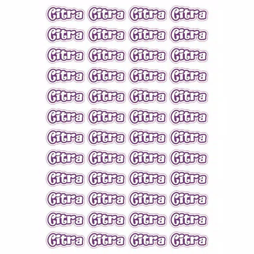 

Sticker Label Nama Anak Transparan Name Hologram Bening Stiker Nama Lebel Waterproof Anti Air