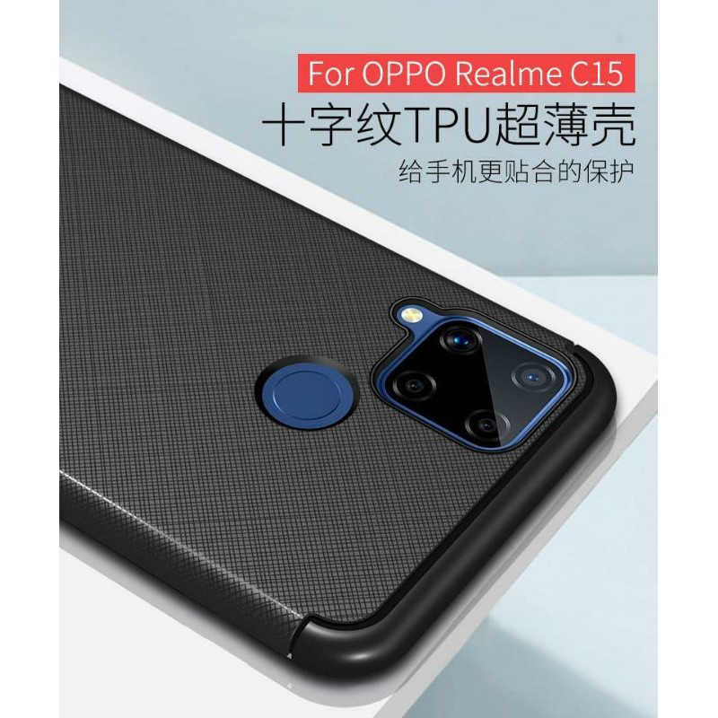 SoftCase CROSS OPPO A3S A37 A5S/A7/A12 RL 3 3PRO C2 C11 C15 Black Matte New Edisition