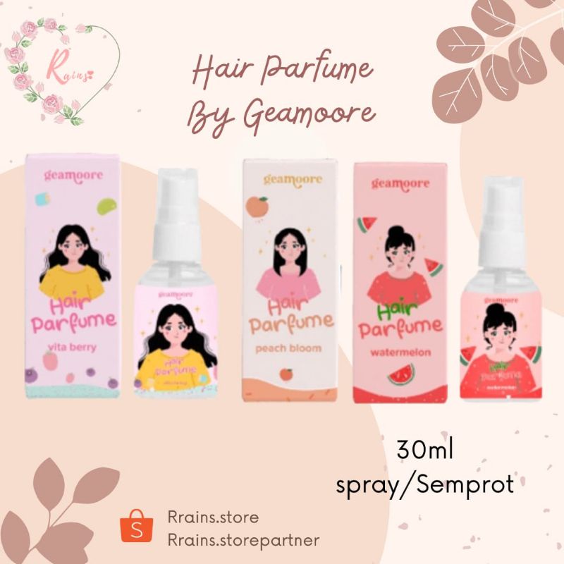 Hair Parfum Spray / Hijab Parfum Spray by Geamoore
