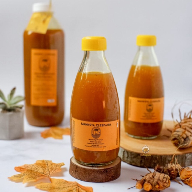 JAMU KUNYIT ASAM PREMIUM 250ML MAHKOTA CLEOPATRA