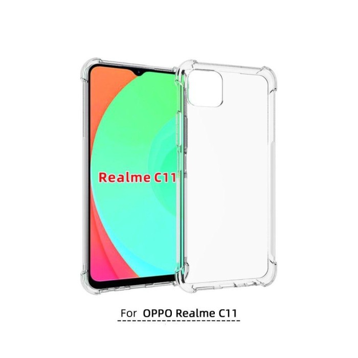 SOFT CASE ORIGINAL ANTI CRACK REALME C11 SILIKONE - CLEAR BENING