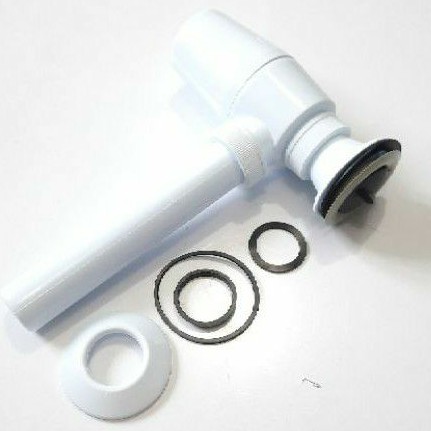 Sifon Botol Plastik / Pembuangan Wastafel Model Botol (D4191)