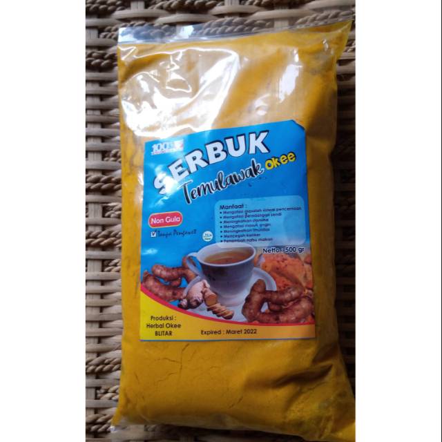 

Serbuk / bubuk Temulawak