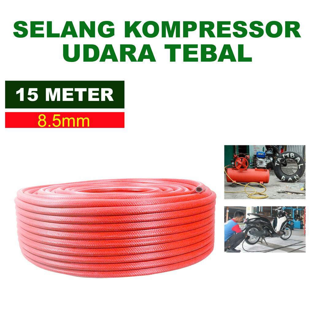 SELANG UDARA HIGH PRESURRE 15 METER / SELANG POMPA ANGIN MOBIL DAN MOTOR / SELANG KOMPRESSOR UDARA