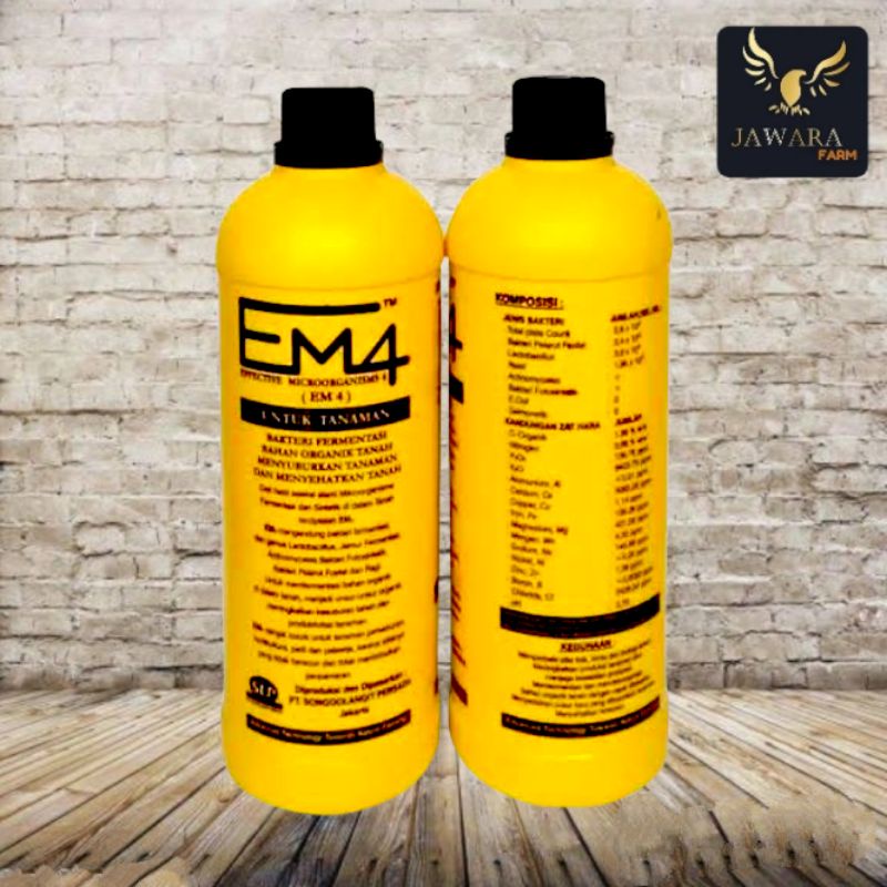 EM4 Pertanian Untuk Fermentasi Kompos 1 Liter