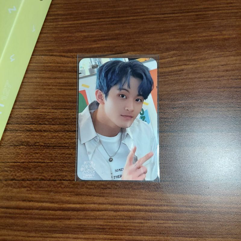 reusable cup md cafe nct dream pc photocard mark