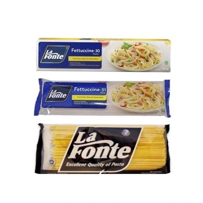 

La Fonte Pasta Fettuccine - 225gr / 450gr & 750gr Instant Siap Masak