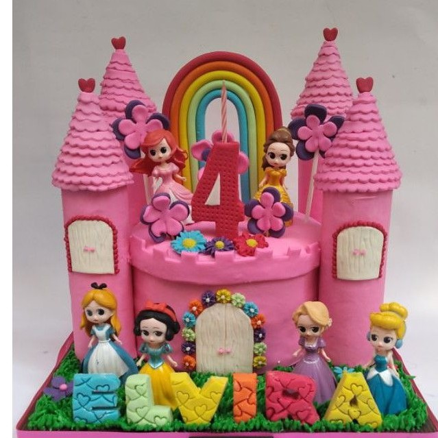 

kue ulang tahun princess