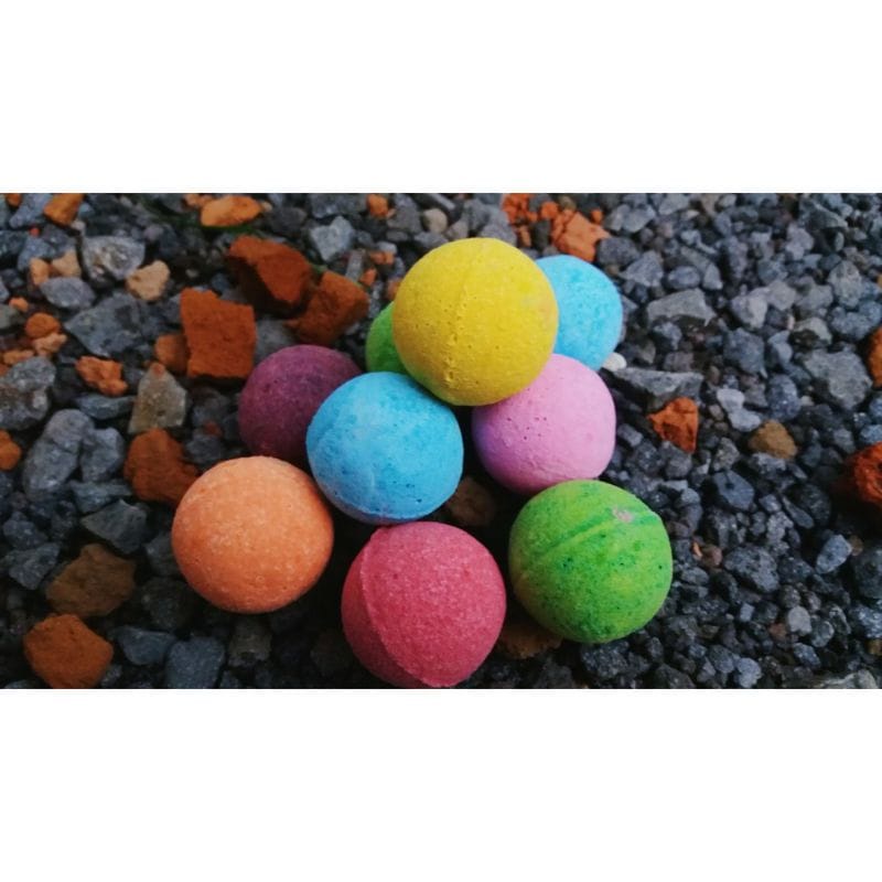 `ღ´ PHINKL `ღ´ Bath Bomb bola mandi warna busa surprise bathbomb berbusa warna