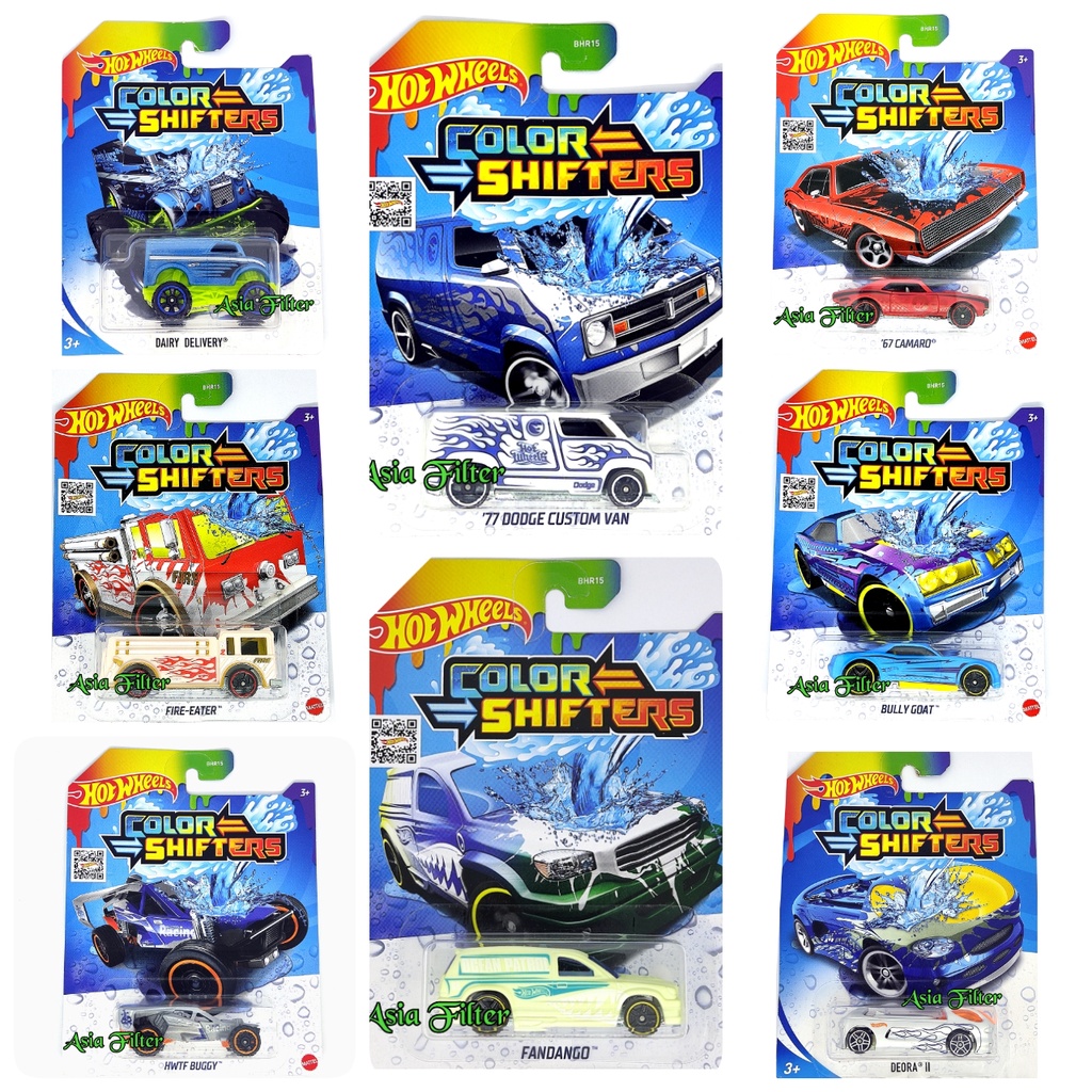 Hot Wheels Color Shifters mobil berubah warna colour shifter - Deora Dairy Delivery Bully Goat Fanda