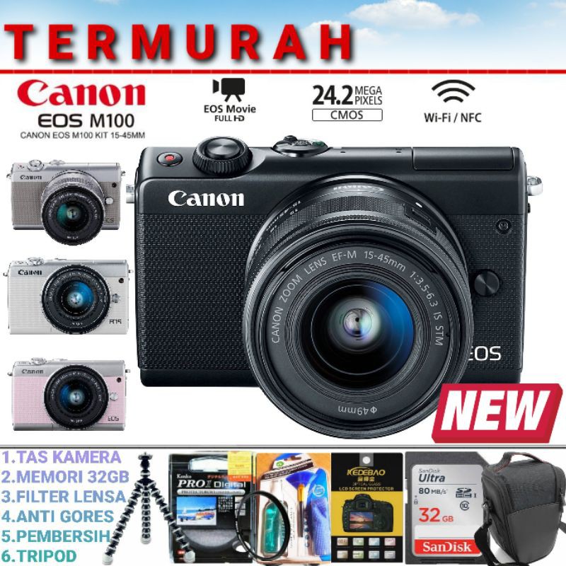 Jual canon m100 Harga Terbaik & Termurah Februari 2023 Shopee Indonesia