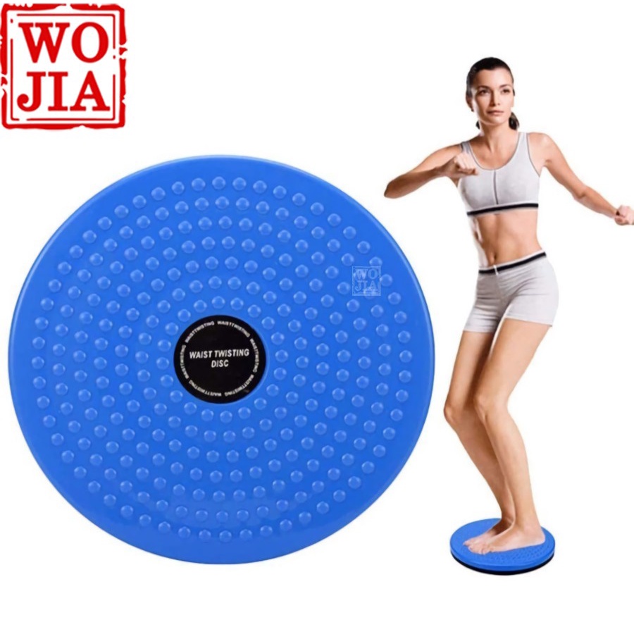 Jogging Magnetic Trimmer [A] Pelangsing Body Plate Waist Twisting Disc