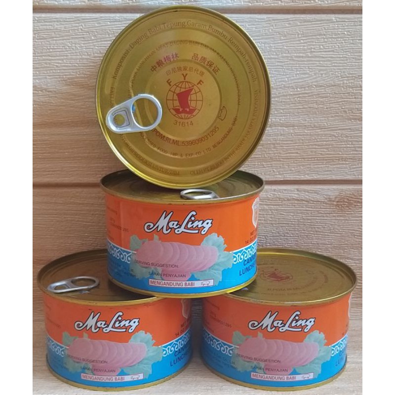 ✔MURAH Ham Maling merk FYF 397gr / Maling / Ham Kaleng / Babi Kaleng ORIGINAL