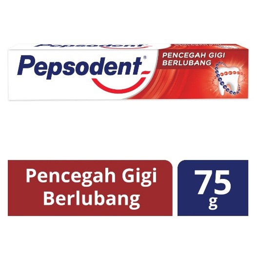 PEPSODENT PASTA GIGI PENCEGAH GIGI BERLUBANG 75 GR