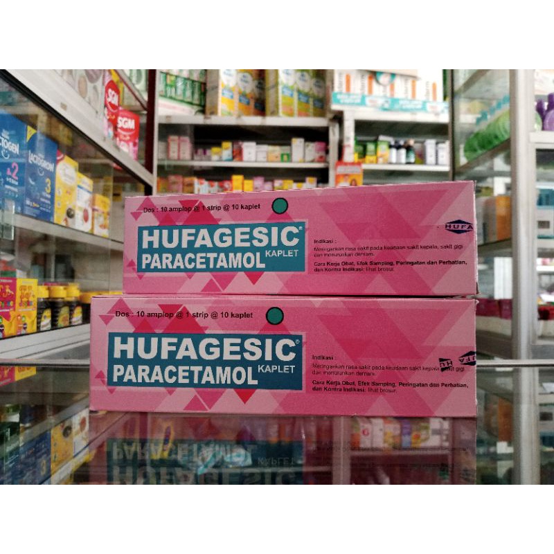 HUFAGESIC PARACETAMOL TABLET PER BOX - ED 12/2025