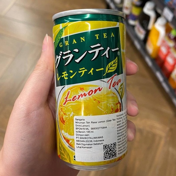 

Sangaria Gran Tea Drink Milk Tea Minuman Teh Susu / Lemon Tea Teh Rasa Lemon