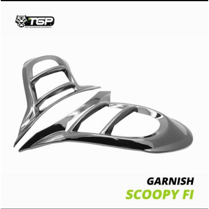 Garnish lampu depan Honda New Scoopy Fi