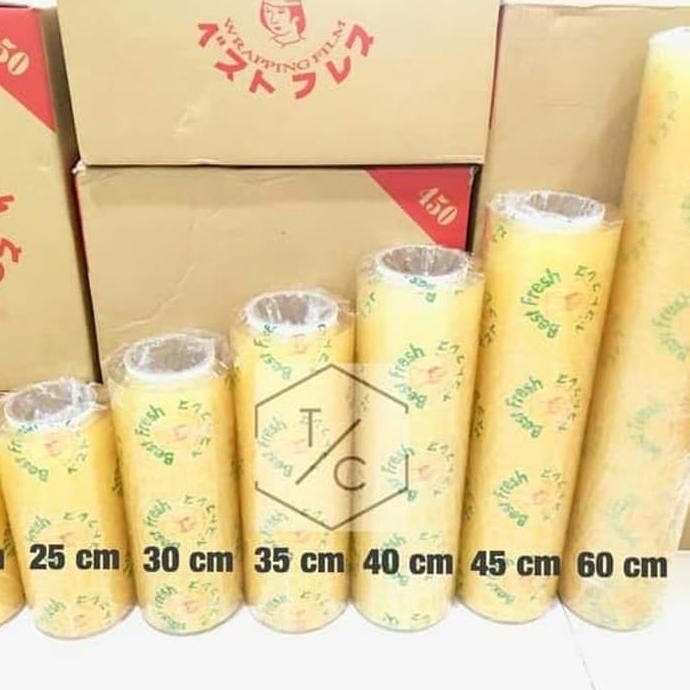 Plastik Roll Wrapping Packing Makanan "Freshfood" Size 30Cmx500M - Bening ~ Order Yukkk