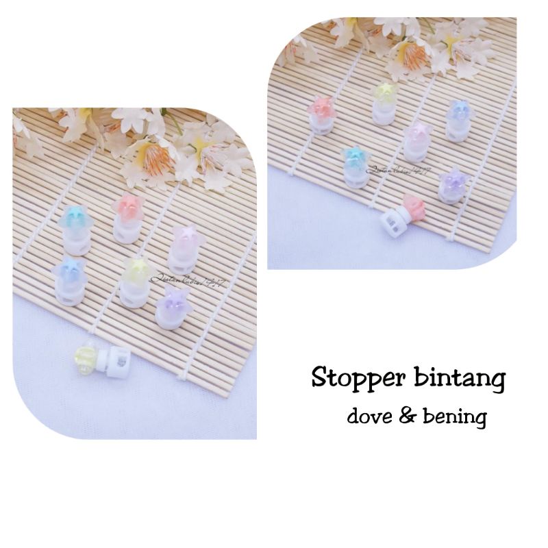 Stoper bintang dove &amp; bening kemasan 6 pcs