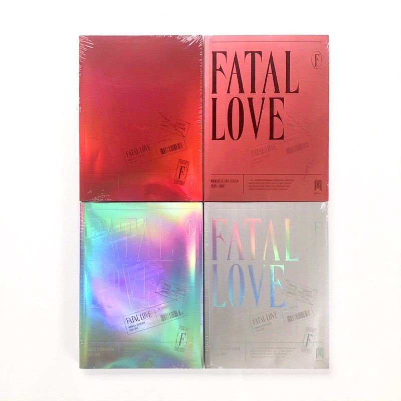 MONSTA X FATAL LOVE SEALED (HARAP BACA DESKRIPSI)