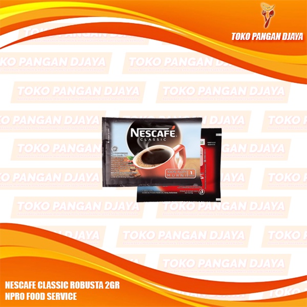 

NESCAFE CLASSIC 2GR (KEMASAN DUS)