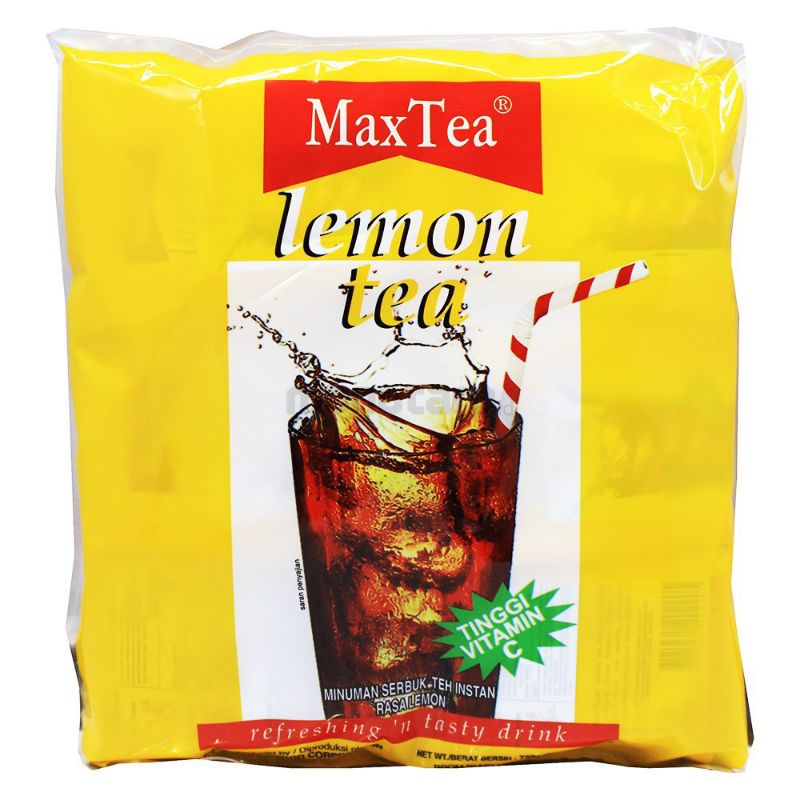 

MAX TEA LEMON PER 5 sachet/ 10 pcs 1 renteng