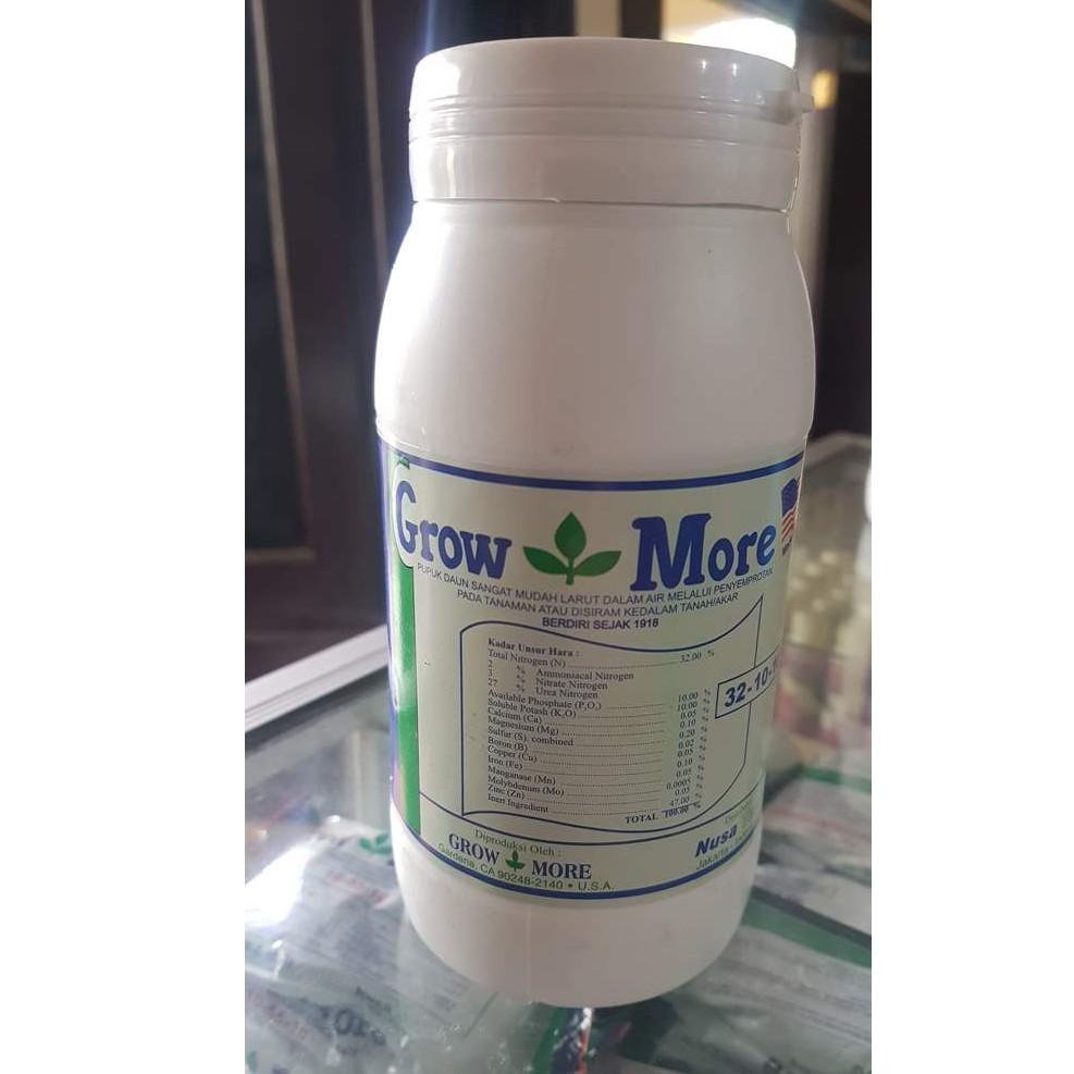 Pupuk NPK Growmore untuk daun (biru) 32-10-10