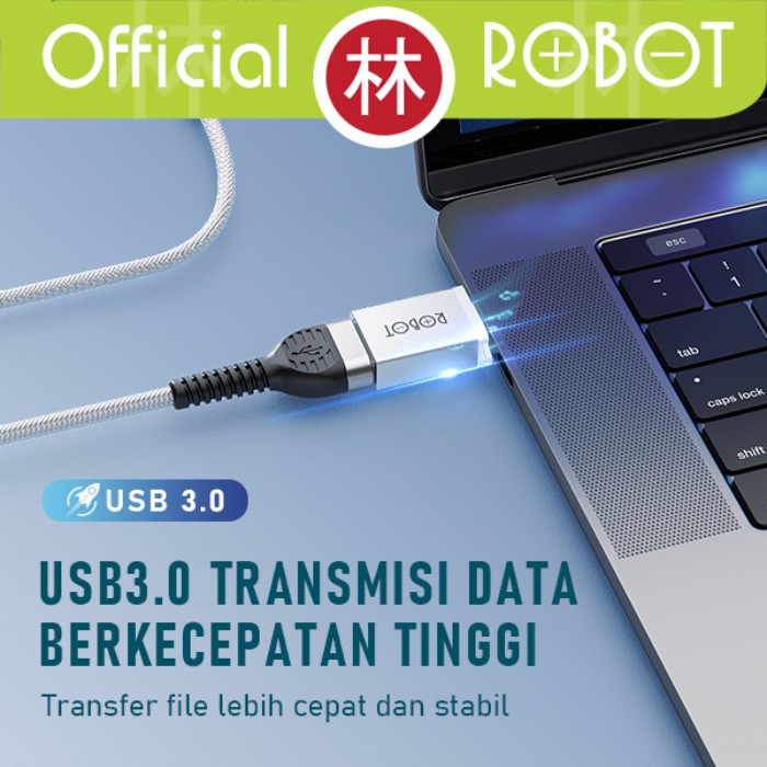 Robot RT-OTG04 OTG Type-C To USB3.0 Small &amp; Portable Adapter