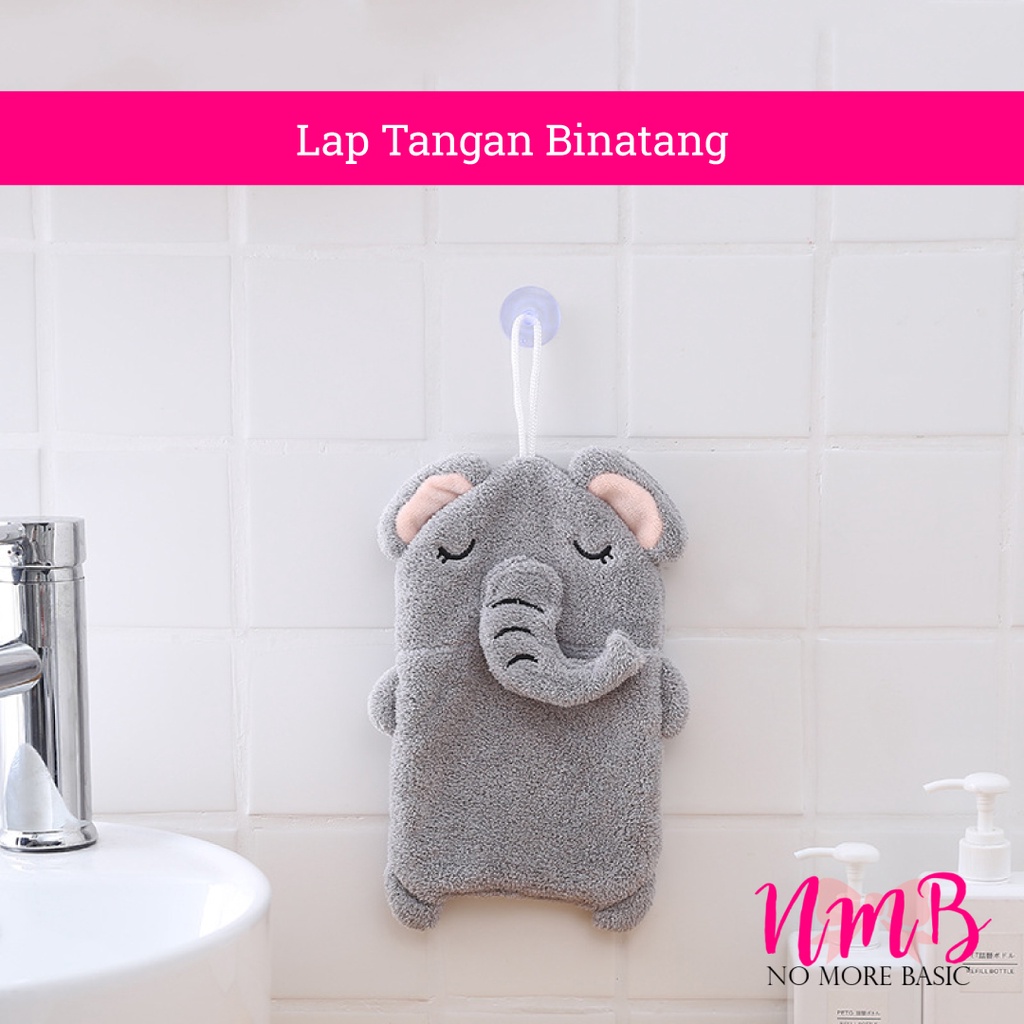 Lap Tangan Gantung Karakter Binatang / Handuk Tangan Gantung Karakter Binatang / Handuk Anak / Hand Towel