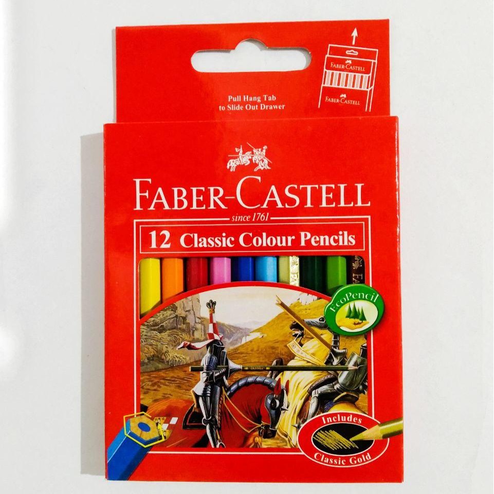 

Faber Castell 12 Classic Colour Pencils (Pdk)