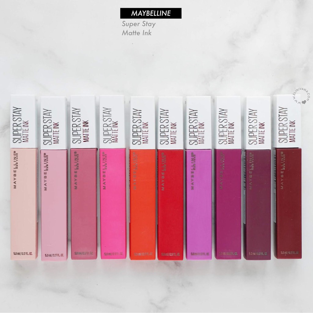 MURAH (1LUSIN) LIPCREAM MAYBELLINE SUPER STAY