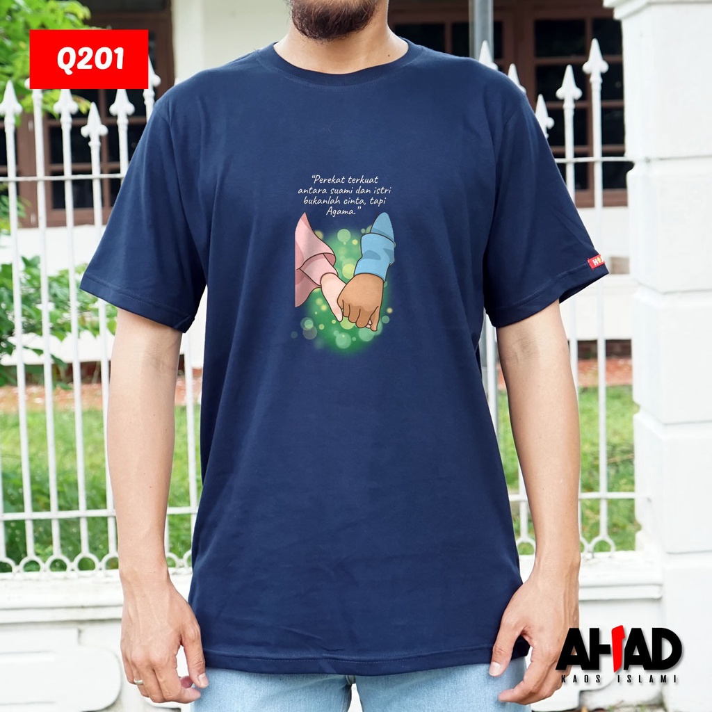 Kaos Islami Ahad - Perekat terkuat antara suami dan istri Q201