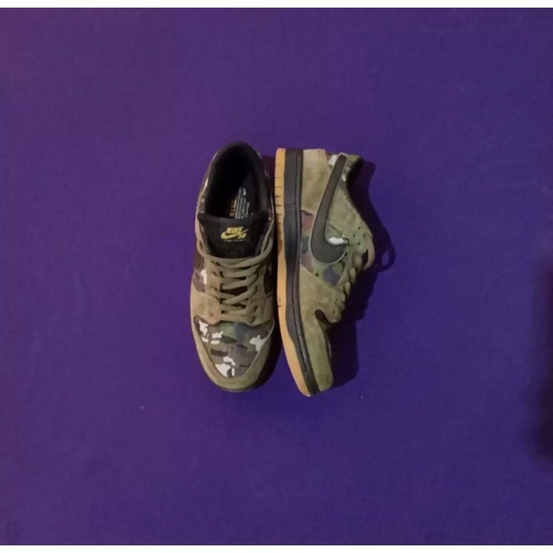 NIKE SB DUNK LOW PRO CAMO