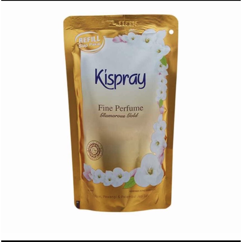 Kispray Glamorous Gold Refill 300 ml Pewangi Pakaian Baju