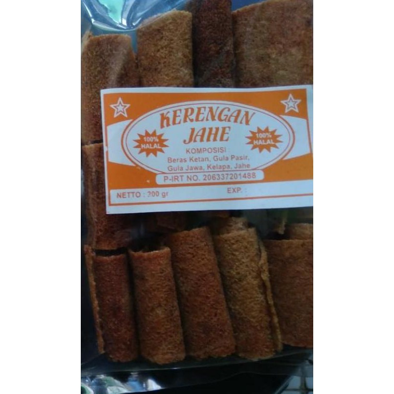 

KERENGAN JAHE