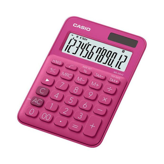 

IMURAHl CASIO Colorful Calculator MS-20UC-Red ICQl