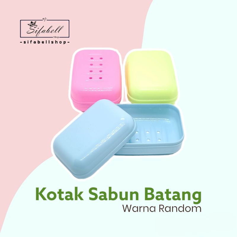 Tempat Sabun Mandi Kotak Sabun Batang Body Wash Wadah Sabun