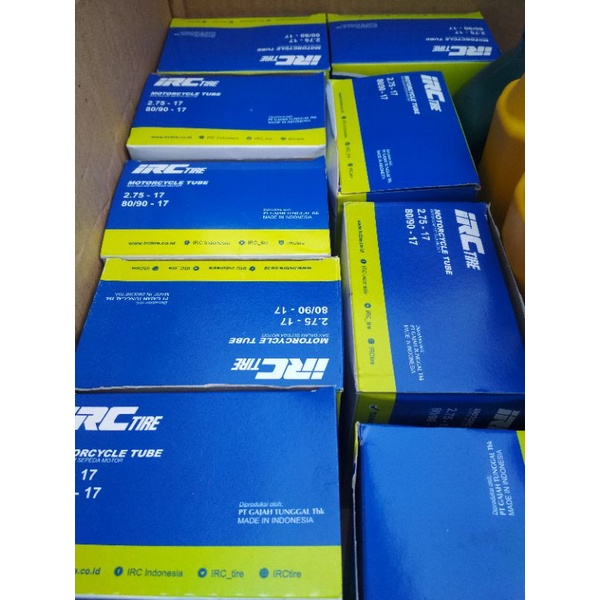 Ban dalam IRC ukuran 275 ring 17