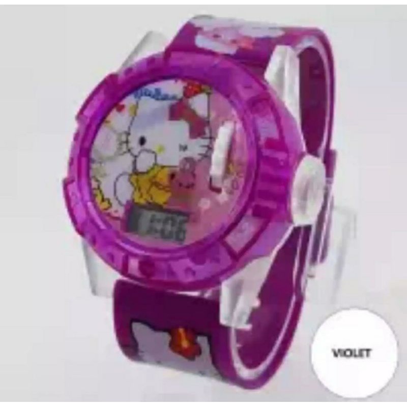 jam anak jam tangan anak melody laser jam tangan anak perempuan fashion trendy