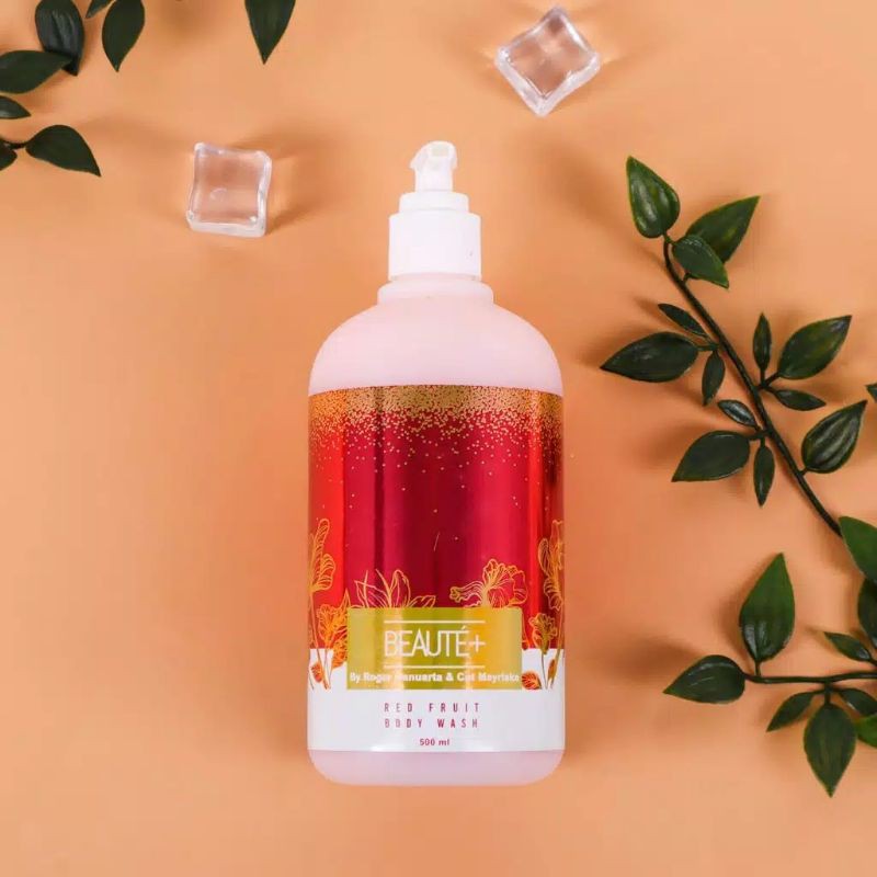 Beaute+ Red Fruit Body Wash By Roger Danuarta & Cut Meyriska | Beaute plus